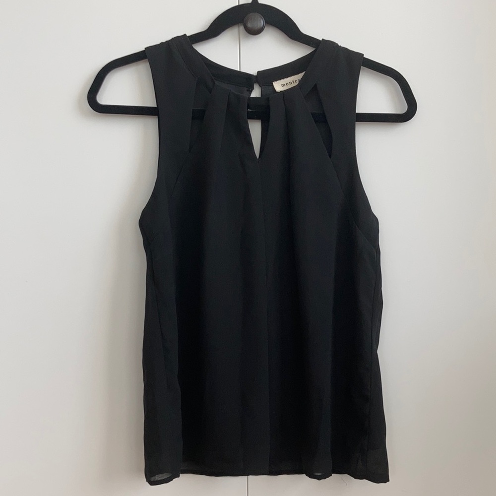 Montear Black Blouse